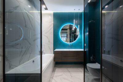 Tinted Glass Shower Screen